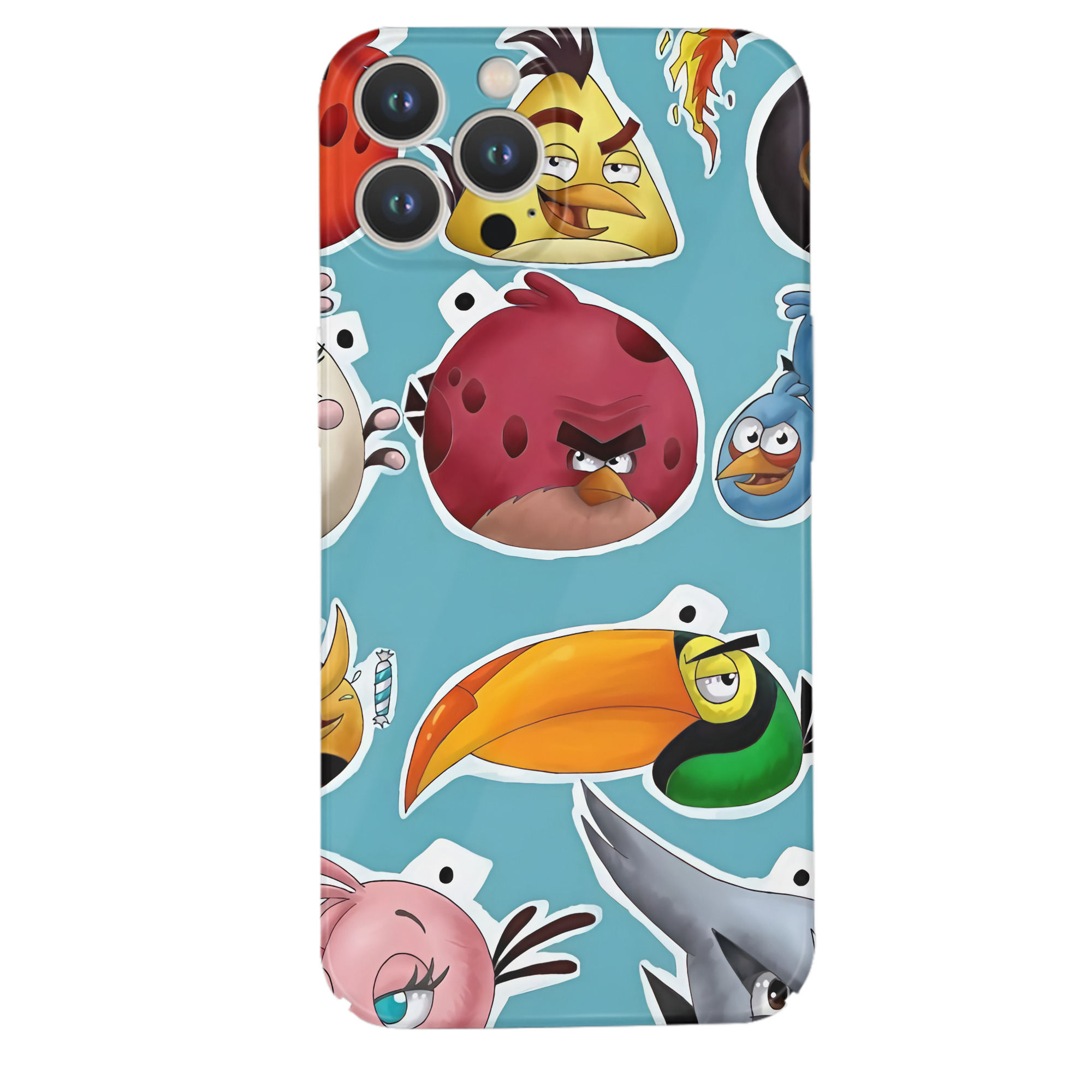 （画像用） Angry Birds アングリーバード 【iPhone 14シリーズ対応】ハードケース